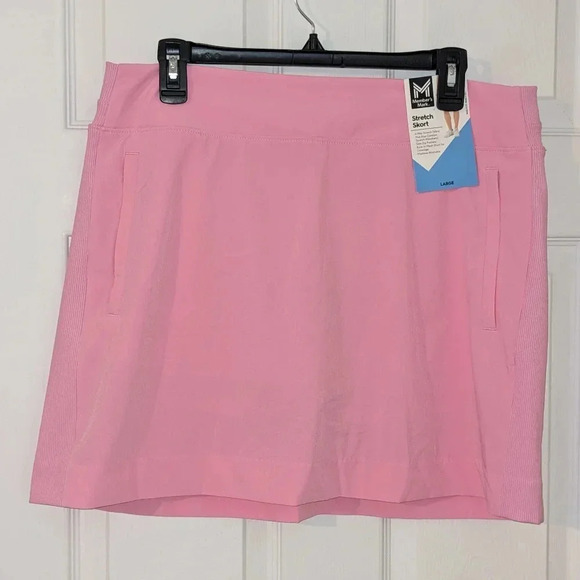 Member’s Mark Ladies Stretch Active Skort Powder Pink L/XL NWT - Picture 9 of 11